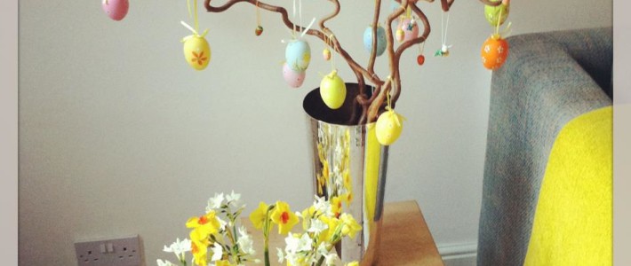 Easter egg tree