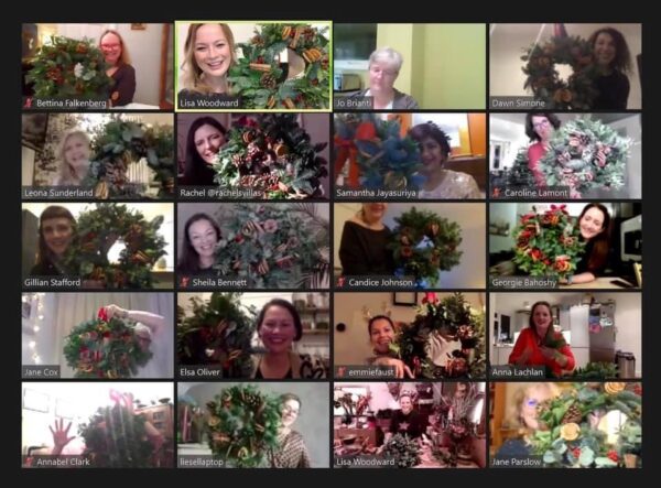 Christmas Wreath Zoom Workshops - Image 2